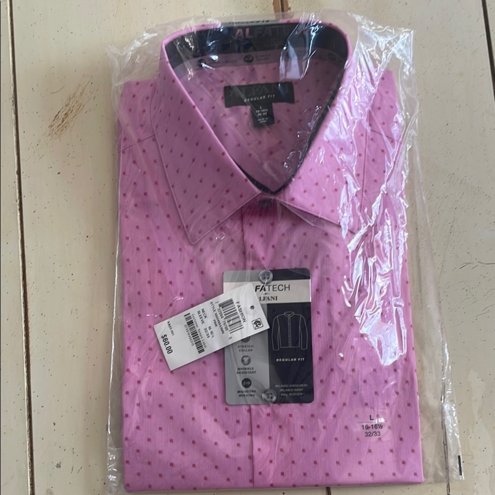 Fate Men's Pink Dress Shirt